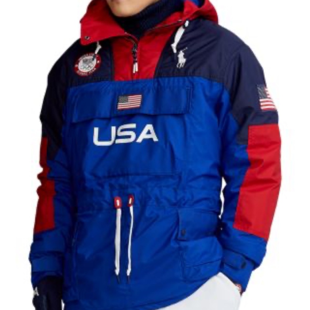 NWT Ralph Lauren Team USA Opening Ceremony Sapphire Jacket Beijing 2022 Sz XS